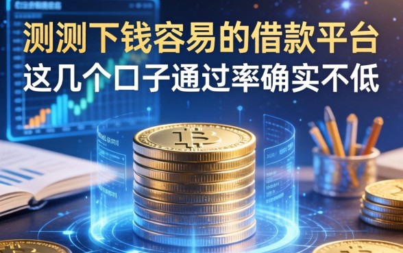 实测下钱容易的借款平台，这几个口子通过率确实不低