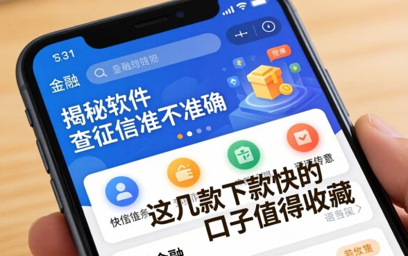 揭秘手机软件查征信准不准确，这几款下款快的口子值得收藏