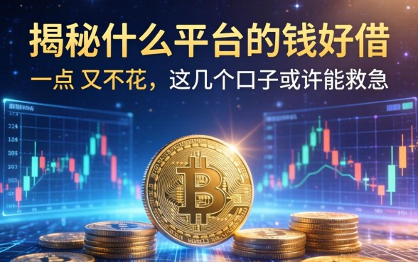 揭秘什么平台的钱好借一点又不花，这几个口子或许能救急