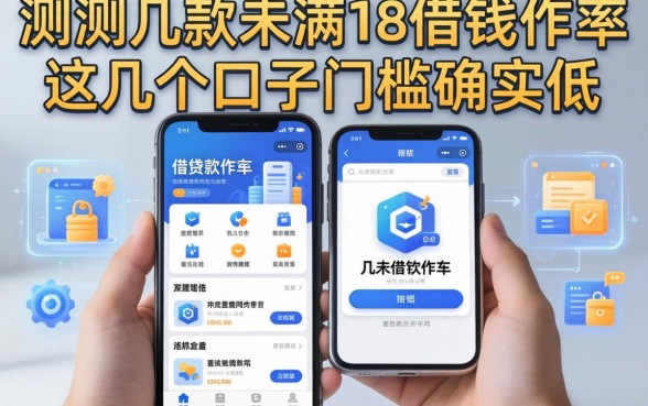 实测几款未满18的借钱软件，这几个口子门槛确实低