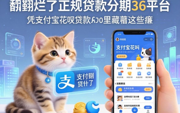 我翻烂了正规贷款分期36的平台，发现能凭支付宝花呗贷款的app里藏着这些猫腻