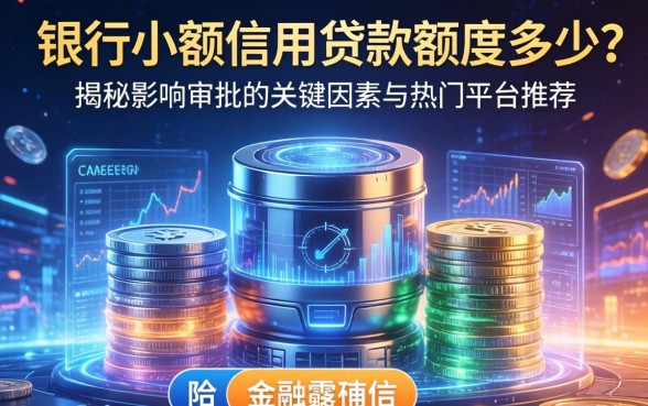 银行小额信用贷款额度多少？揭秘影响审批的关键因素与热门平台推荐