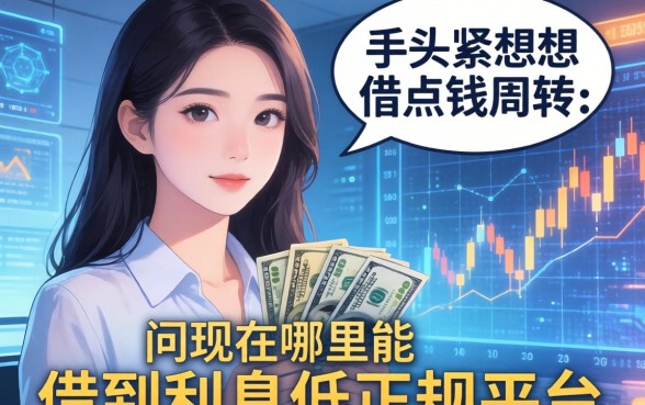 手头紧想借点钱周转，请问现在哪里能借到利息低的正规平台？