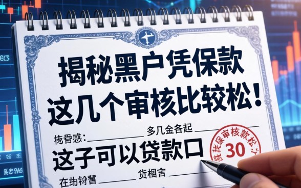 揭秘黑户凭保单可以贷款的口子，这几个审核比较松