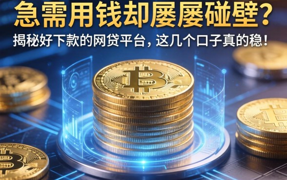 急需用钱却屡屡碰壁？揭秘好下款的网贷平台，这几个口子真的稳！