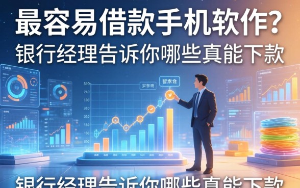 最容易借款的手机软件？银行经理告诉你哪些真能下款