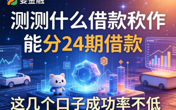 实测什么借款软件能分24期借款，这几个口子成功率不低