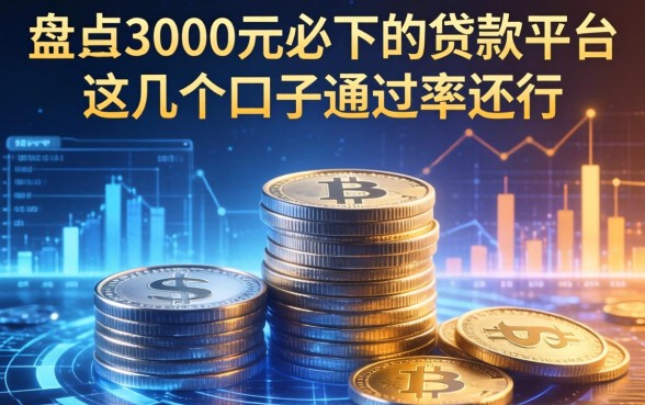 盘点3000元必下的贷款平台,这几个口子通过率还行