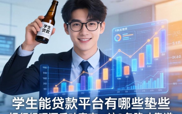 学生能贷款的平台有哪些？银行经理酒后吐真言，这3条路才靠谱
