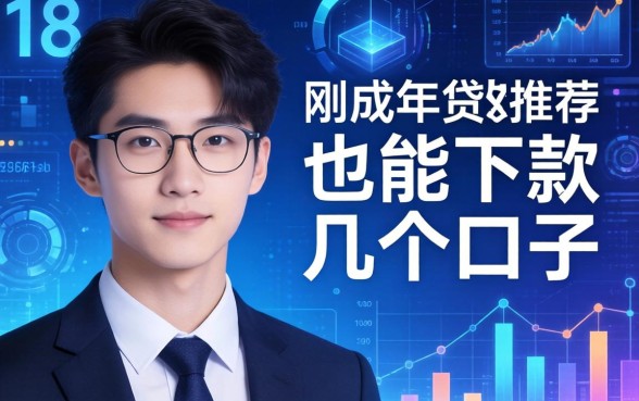 适合18岁的贷款平台推荐：刚成年也能下款的几个口子