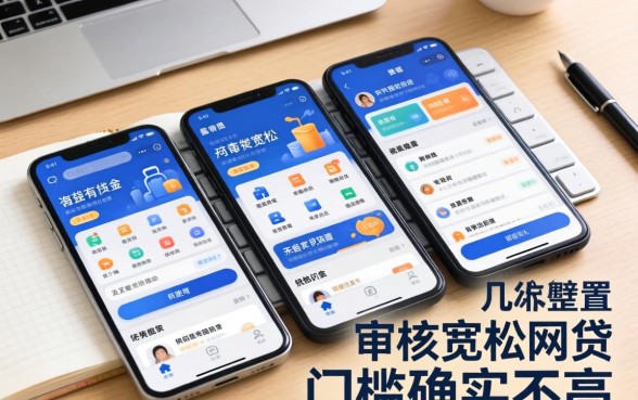 整理了几个审核宽松的网贷有哪些软件，门槛确实不高