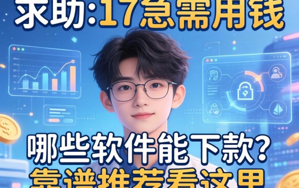 求助！本人17岁急需用钱，哪些软件能下款？靠谱推荐看这里