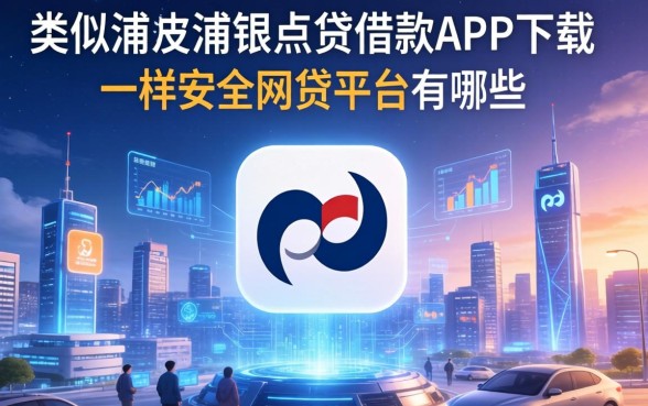 类似浦发浦银点贷借款app下载一样安全的网贷平台有哪些