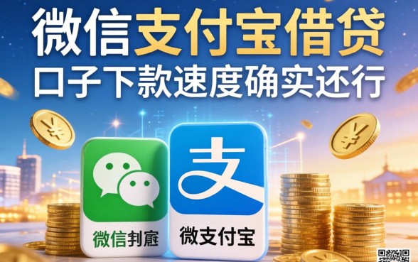 微信支付宝借贷：这几个口子下款速度确实还行
