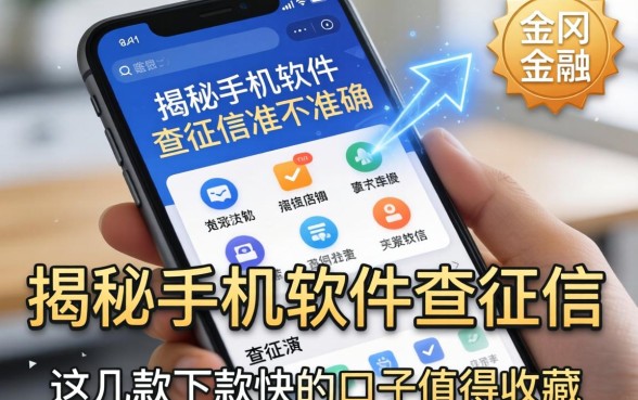 揭秘手机软件查征信准不准确，这几款下款快的口子值得收藏