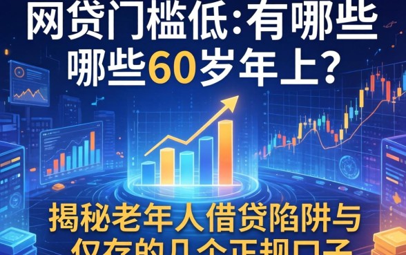 网贷门槛低的有哪些60岁以上？揭秘老年人借贷陷阱与仅存的几个正规口子