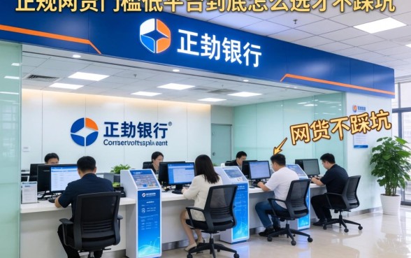 银行内部视角：正规网贷门槛低的平台到底怎么选才不踩坑