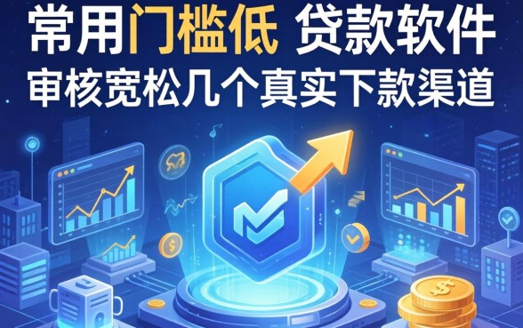 常用门槛低的贷款软件：审核宽松的几个真实下款渠道
