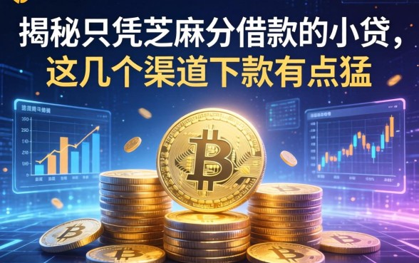 揭秘只凭芝麻分借款的小贷，这几个渠道下款有点猛