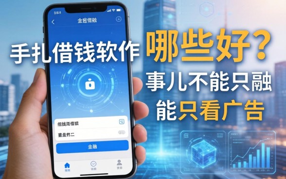 手机借钱软件哪些好？这事儿不能只看广告词