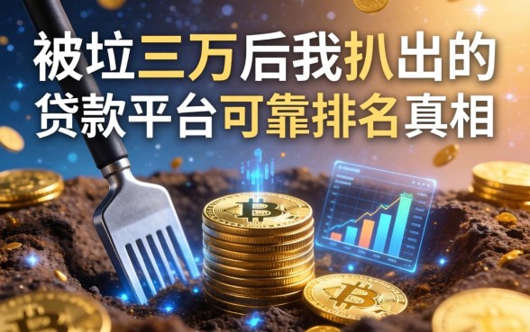 被坑三万后我扒出的贷款平台可靠排名真相
