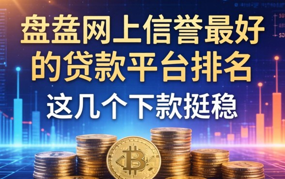 盘点网上信誉最好的贷款平台排名，这几个下款挺稳