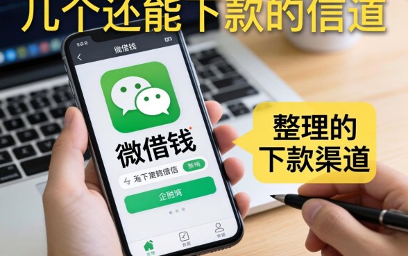 手机借钱到微信：整理了几个还能下款的渠道