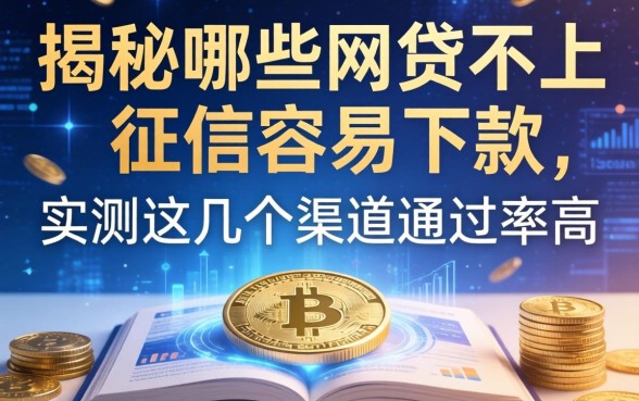 揭秘哪些网贷不上征信容易下款,实测这几个渠道通过率高