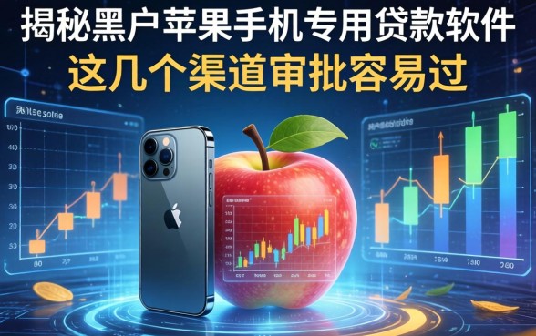 揭秘黑户苹果手机专用贷款软件，这几个渠道审批容易过