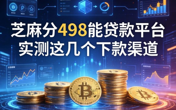 芝麻分498能贷款的平台：实测这几个下款渠道