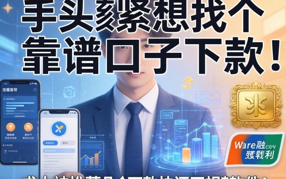 手头紧想找个靠谱口子下款，求大神推荐几个下款快还正规的软件！