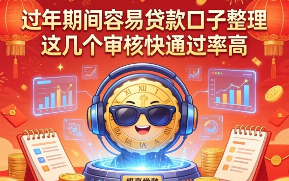 过年期间容易贷款的口子整理，这几个审核快通过率高