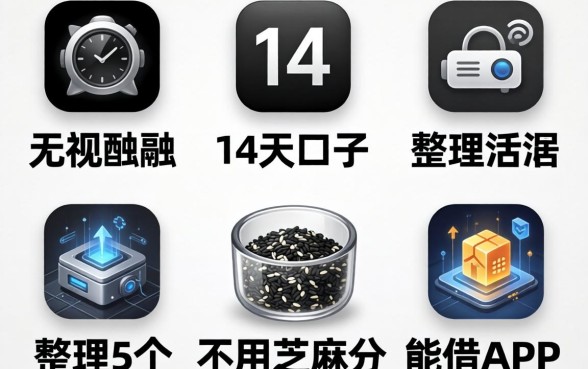 无视黑白的14天口子，整理5个不用芝麻分能借的app