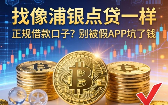 找像浦银点贷一样正规的借款口子？别被假APP坑了钱