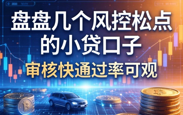 盘点几个风控松点的小贷口子，审核快通过率可观
