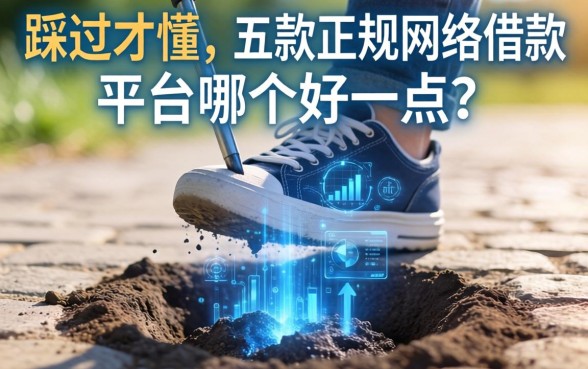 踩过坑才懂：五款正规网络借款平台哪个好一点？