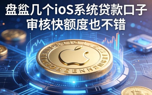 盘点几个ios系统贷款的口子，审核快额度也不错