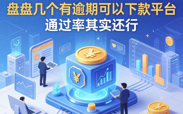 盘点几个有逾期可以下款的平台，通过率其实还行