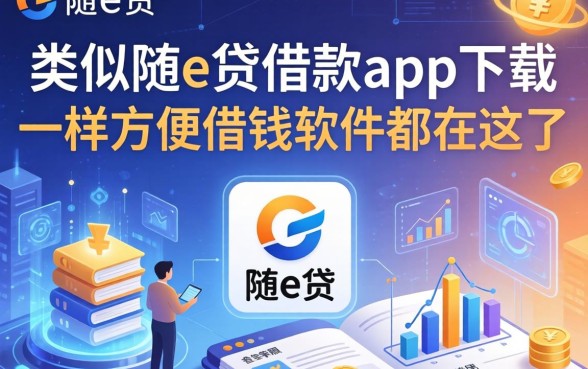 类似随e贷借款app下载一样方便的借钱软件都在这了