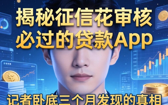 揭秘征信花审核必过的贷款app：记者卧底三个月发现的真相