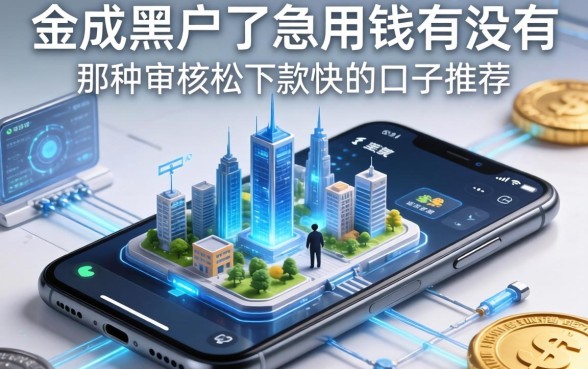 手机成黑户了急用钱，有没有那种审核松下款快的口子推荐？