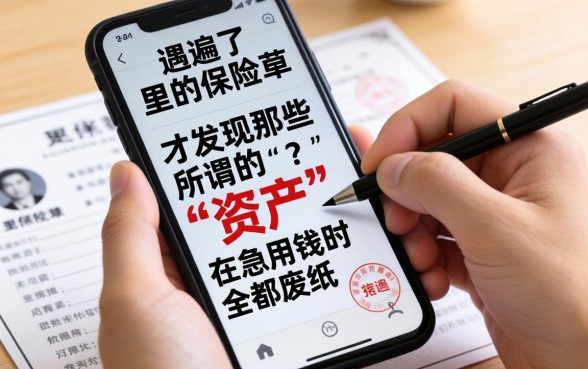 我翻遍了手机里的保险单，才发现那些所谓的“资产”在急用钱时全是废纸