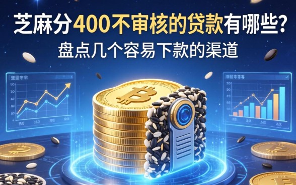 芝麻分400不审核的贷款有哪些？盘点几个容易下款的渠道