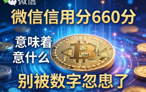 微信信用分660分意味着什么？别被数字忽悠了