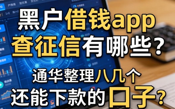 黑户借钱app不查征信的有哪些？整理几个还能下款的口子