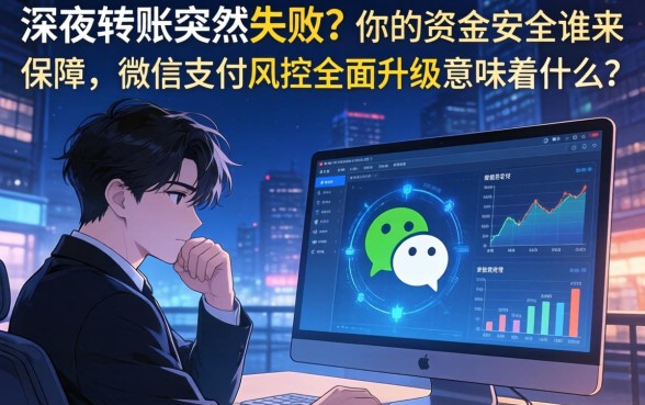 深夜转账突然失败？你的资金安全谁来保障，2026微信支付风控全面升级意味着什么？
