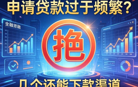 申请贷款过于频繁被拒？分享几个还能下款的渠道