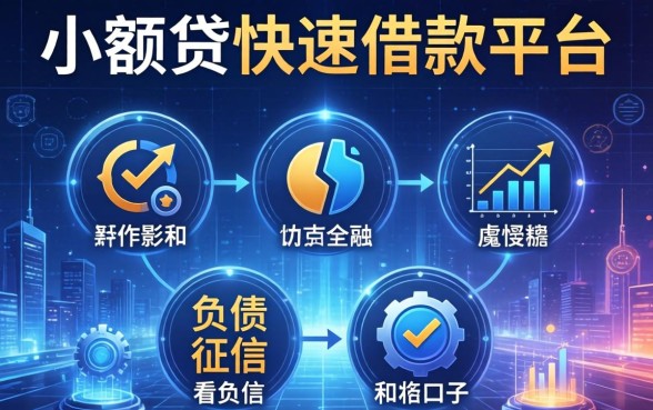 小额贷快速借款平台，胪列五个不看负债和征信的口子