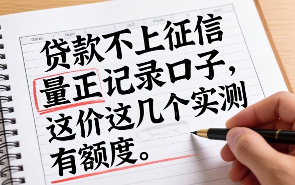 盘点那些贷款不上征信的记录的口子，这几个实测有额度