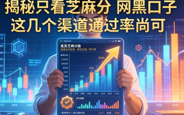 揭秘只看芝麻分的网黑口子，这几个渠道通过率尚可